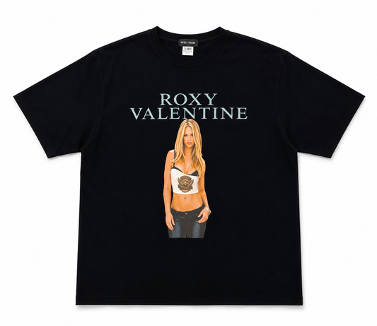 ROXY VALENTINE WORLD TOUR TEE- BLACK