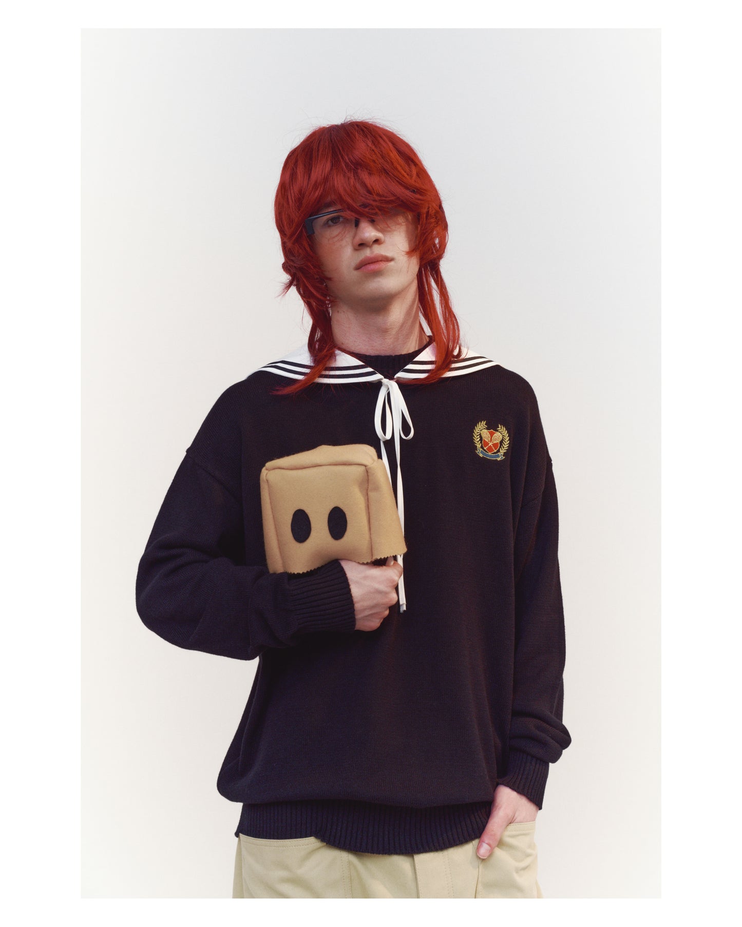 RACKET EMBLEM KNIT