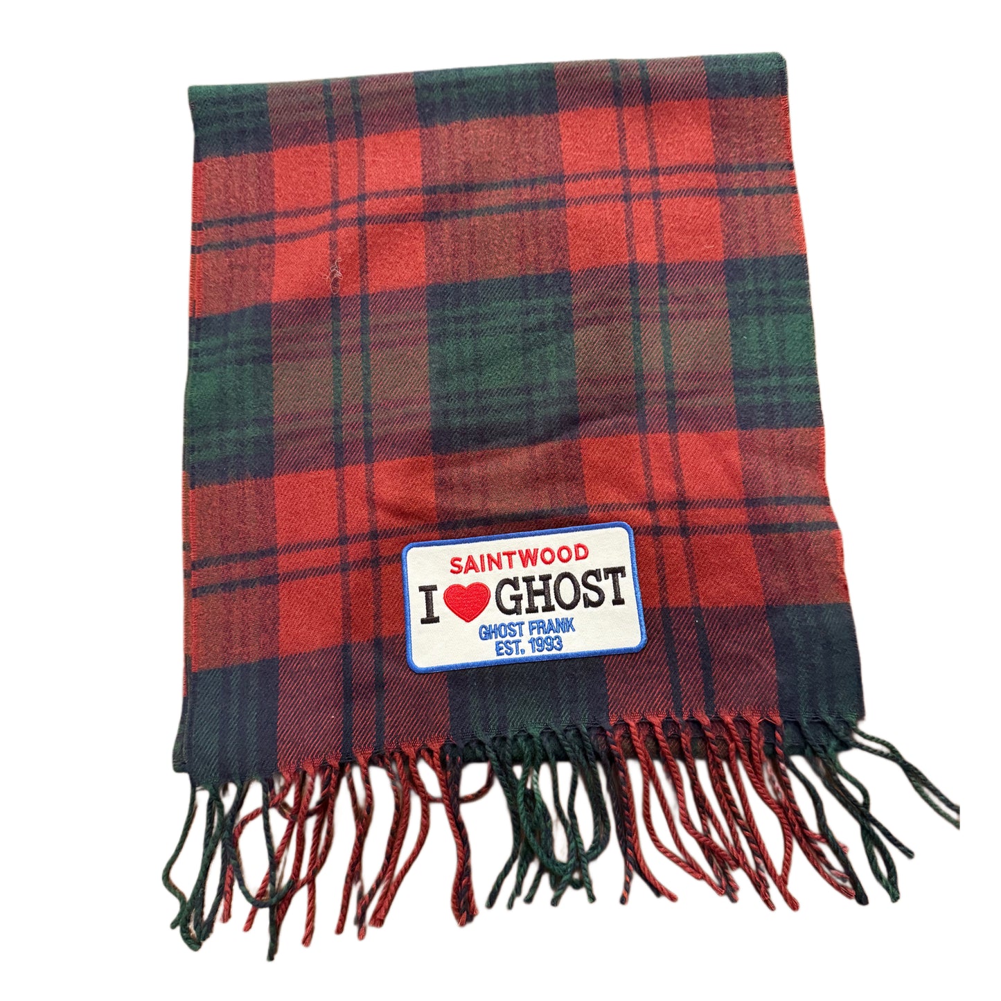 LICENSE PLATE PATCH SCARF