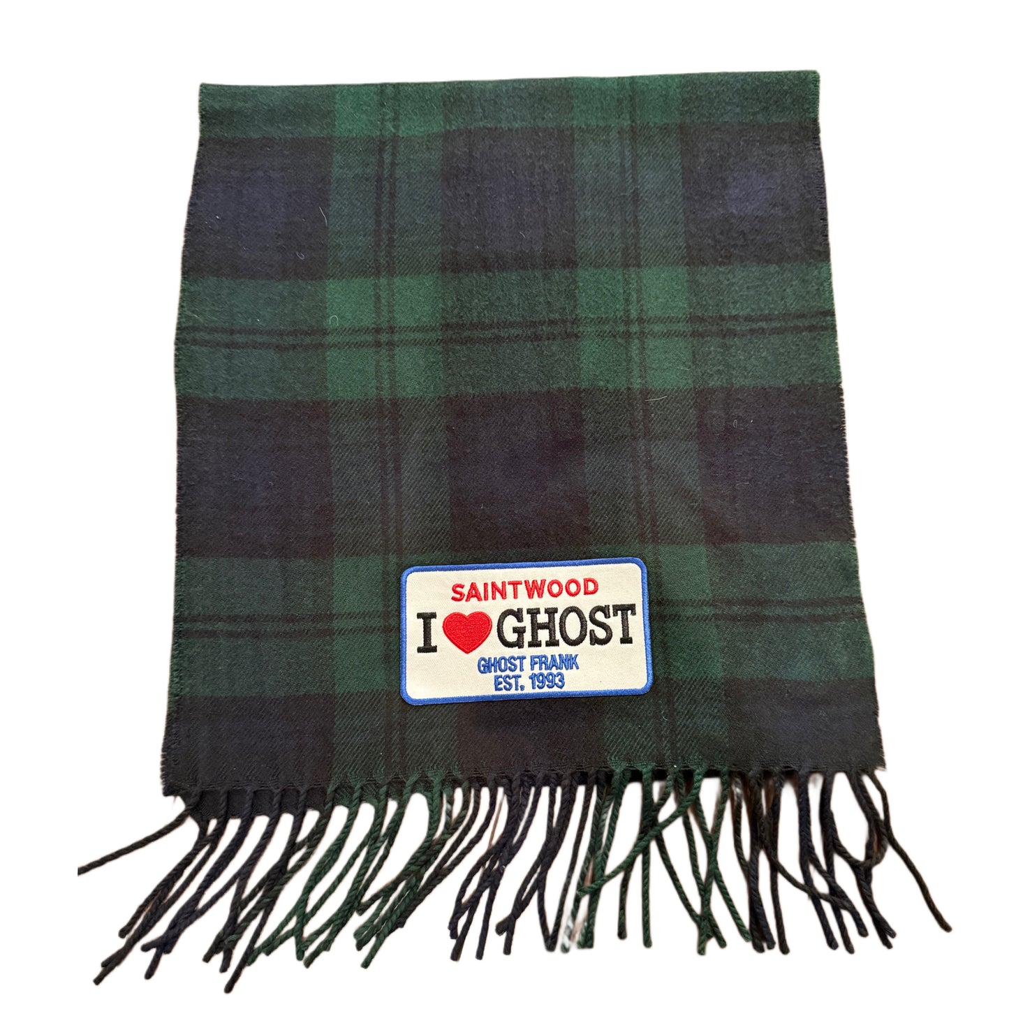 LICENSE PLATE PATCH SCARF