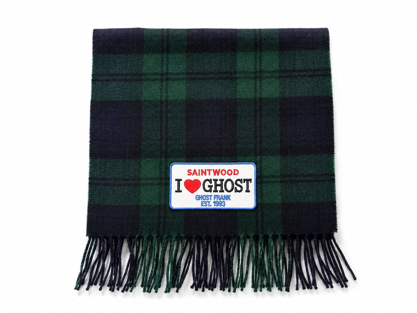 LICENSE PLATE PATCH SCARF