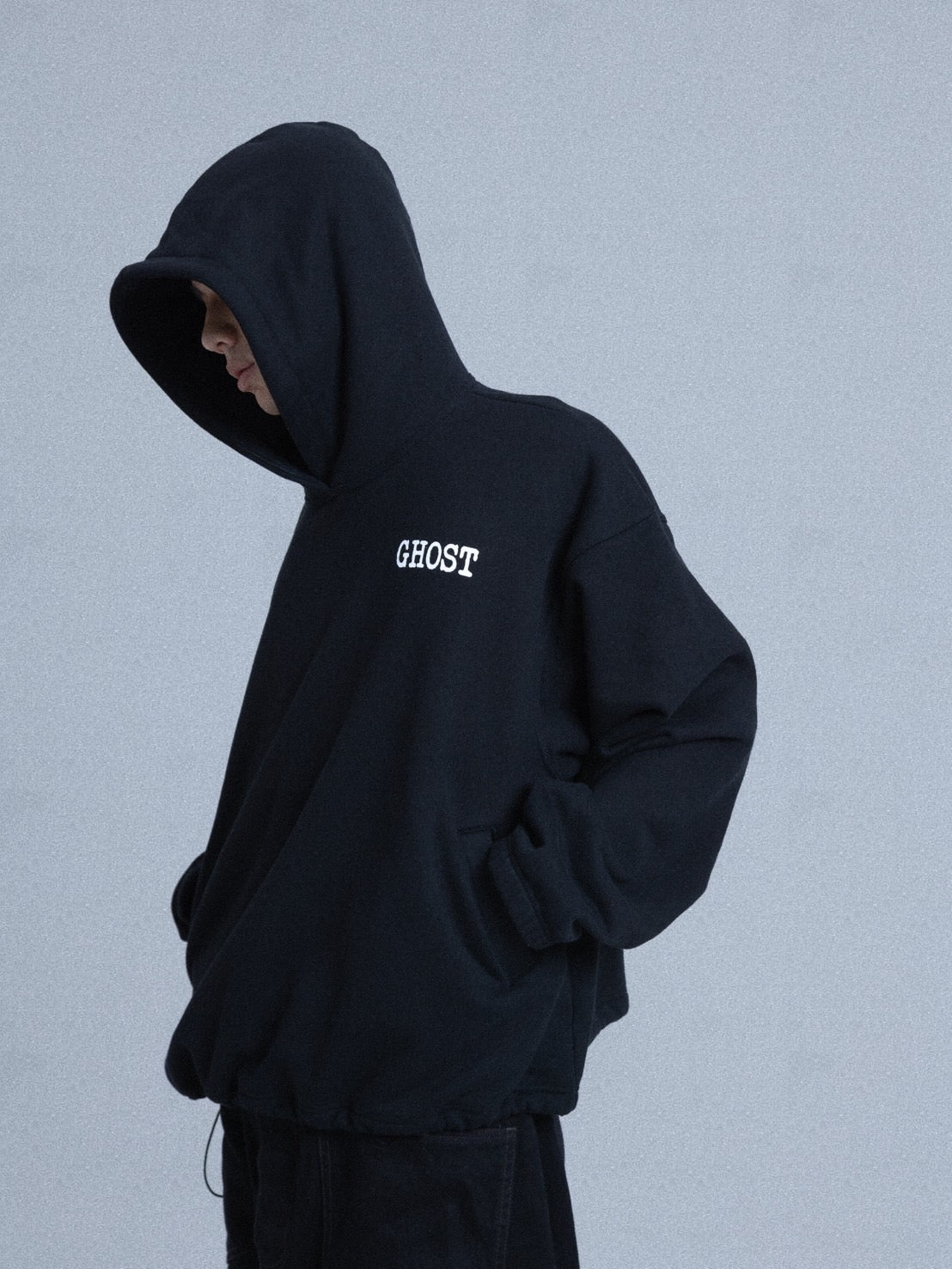 GHOST Short Hoodie