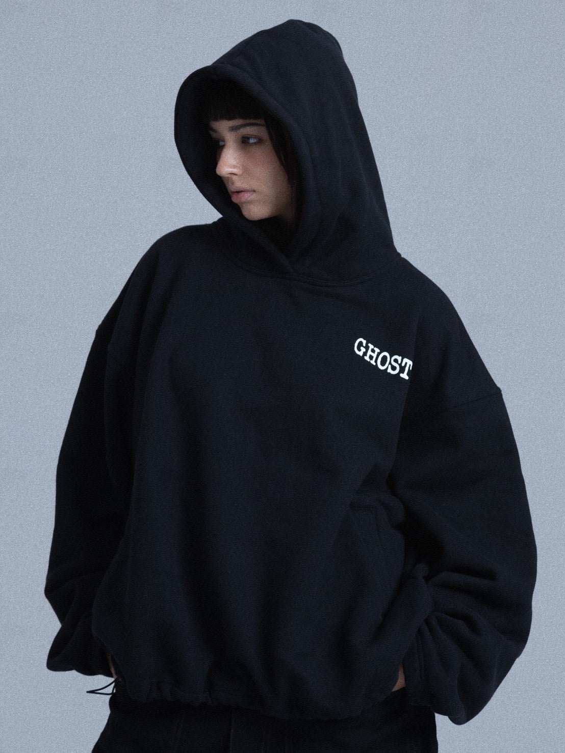 GHOST Short Hoodie