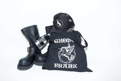 UNICORN TOTE BAG (BLACK) / ユニコーン トートバッグ